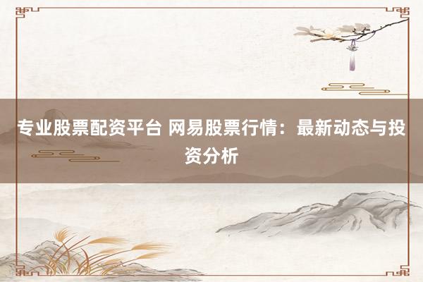 专业股票配资平台 网易股票行情：最新动态与投资分析