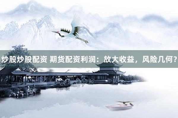 炒股炒股配资 期货配资利润：放大收益，风险几何？